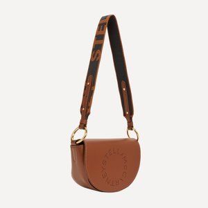 Stella McCartney punch-hole logo shoulder bag